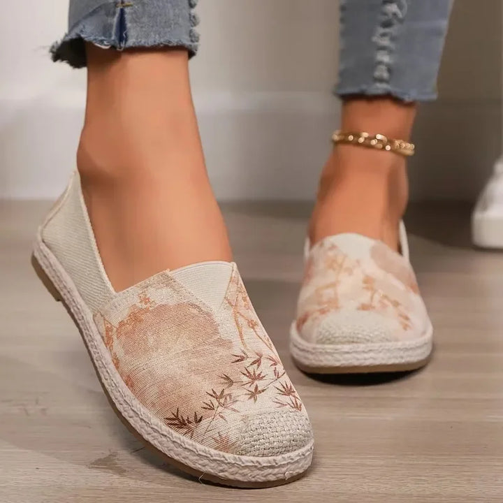NOVA | Stylish Slip-On Round Toe Flats for Women


