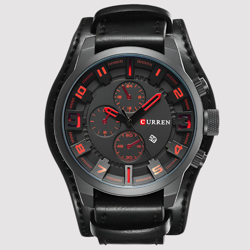 NOVA | Stylish Sports Leather Watch for Men

