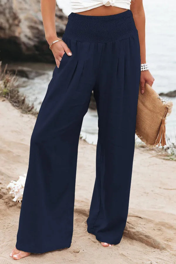 NOVA | Stylish Wide Leg Pants for Women with Pleats

