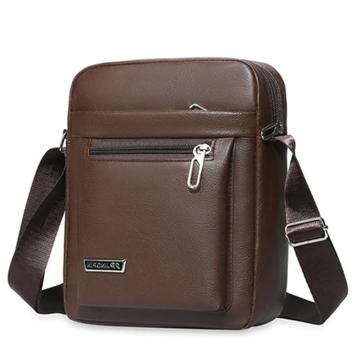 NOVA | Stylish men’s PU satchel bag with adjustable strap

