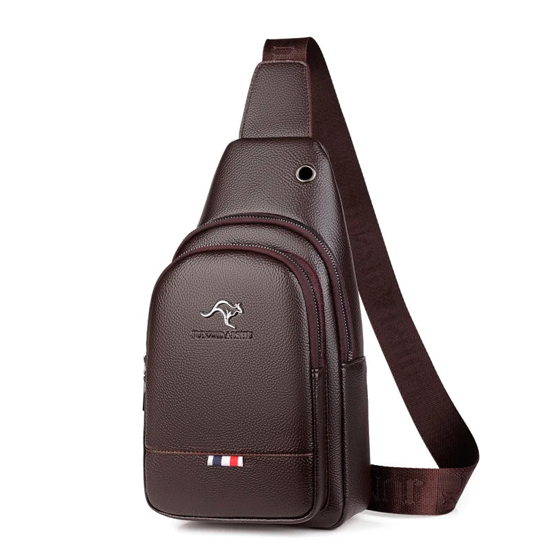 NOVA | Stylish men's crossbody bag with leather lining

