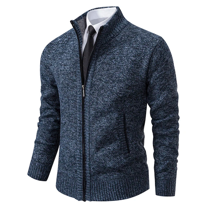 NOVA | Trendy Men's Fleece Zip-Up Jacket