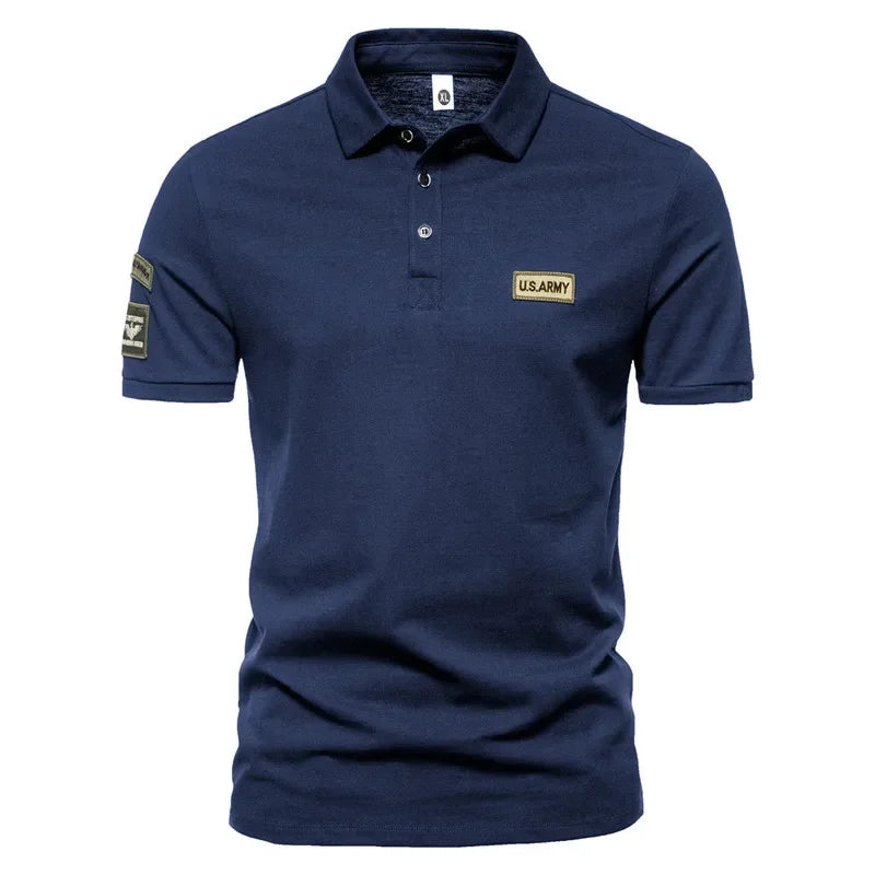 NOVA | Trendy Men's Short-Sleeve Polo Shirt
