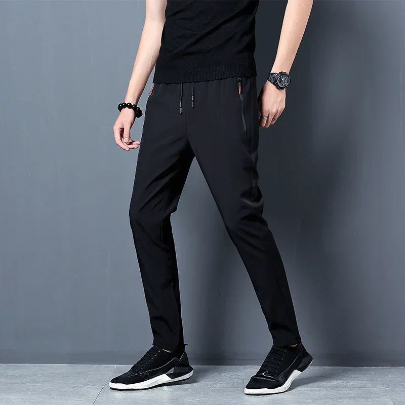 NOVA | Trendy Men's Silk Loose Pants for All-Day Comfort
