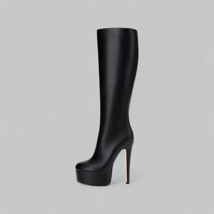 NOVA | Trendy Women's High Knee Leather Boots