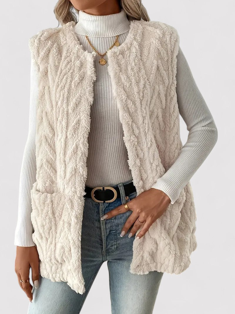 NOVA | Trendy Women's Knitted Open Cardigan for Layering
