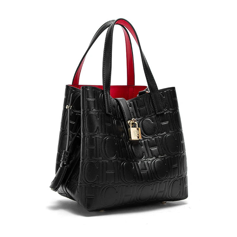 NOVA | Trendy Women's PU Leather Bucket Tote
