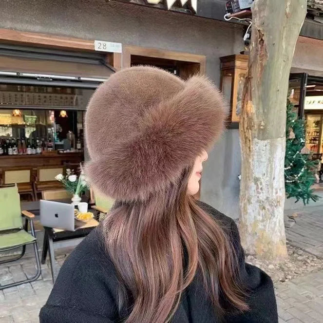 NOVA | Trendy Women's Winter Faux Fur Hat