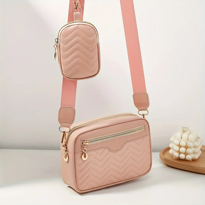NOVA | Trendy women's satchel bag made of soft polyester

