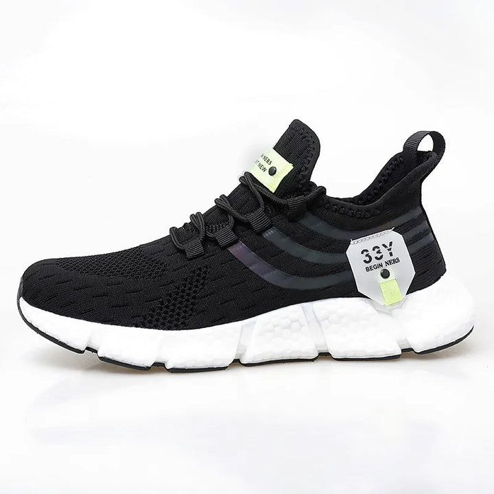 NOVA | Unisex Mesh Lace-Up Sneakers – Lightweight & Breathable

