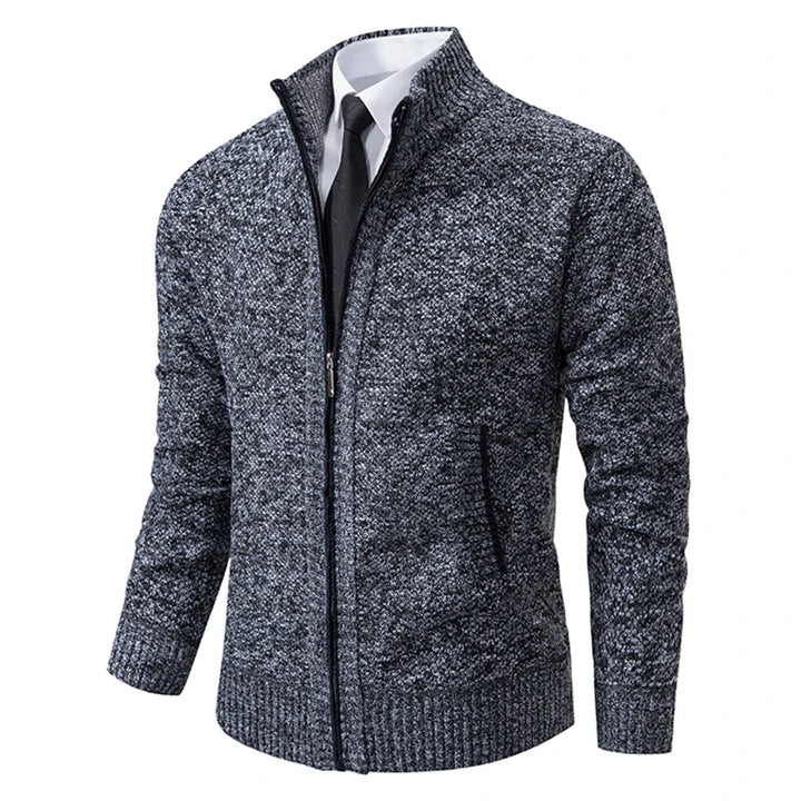 NOVA | Versatile Men's Zip-Up Fleece Cardigan
