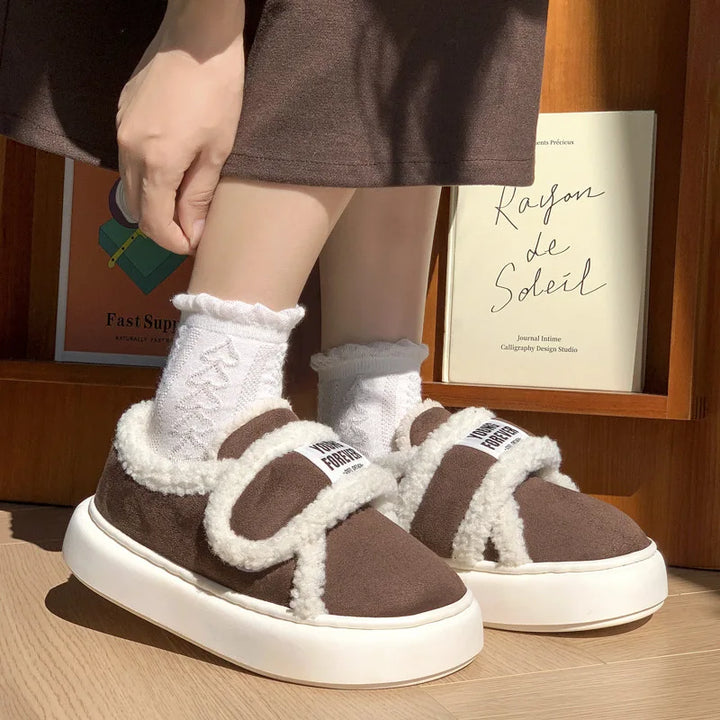 NOVA | Warm Women's Cozy Fleece House Slippers