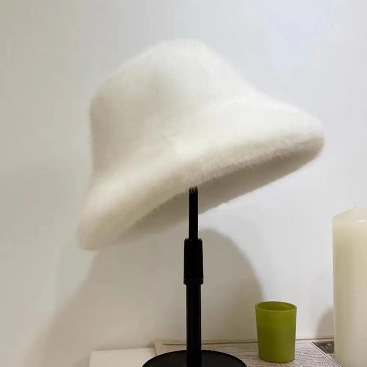 NOVA | Warm Women's Fluffy Fur Bucket Hat
