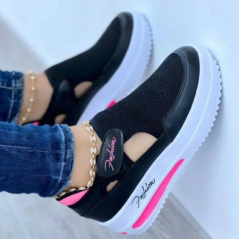 NOVA | Women's Breathable Slip-On Sneakers – Lightweight & Stylish

