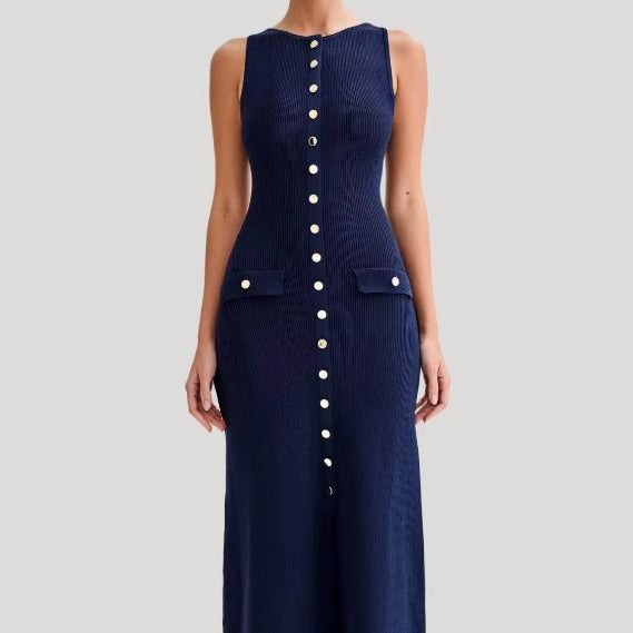 NOVA | Women's Chic Knit Midi Dress
