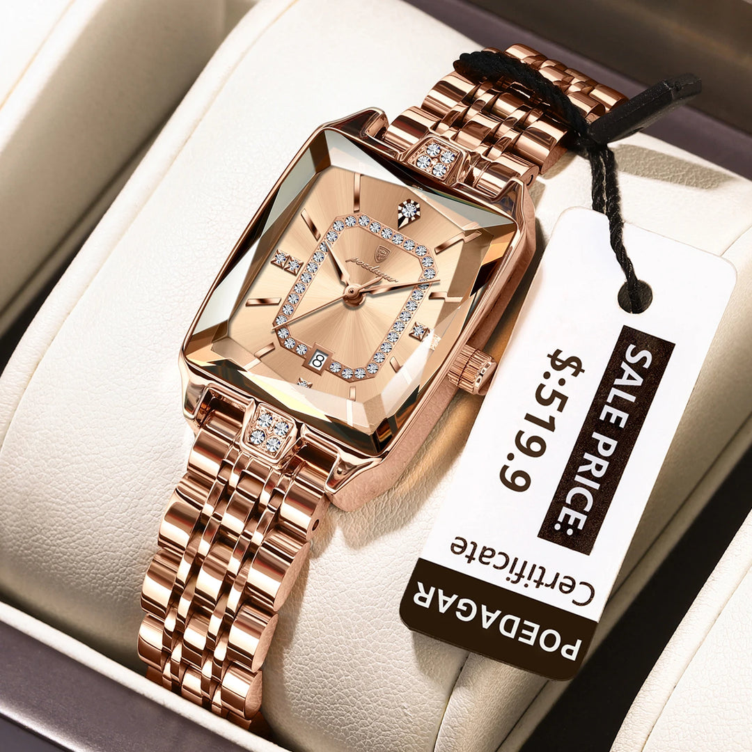 NOVA | Women's Classic Steel Band Quartz Watch

