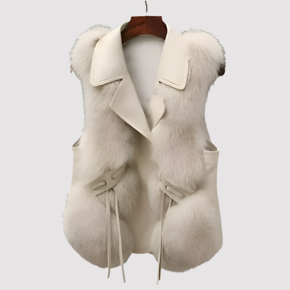 NOVA | Women's Faux Fur-Trimmed Vest
