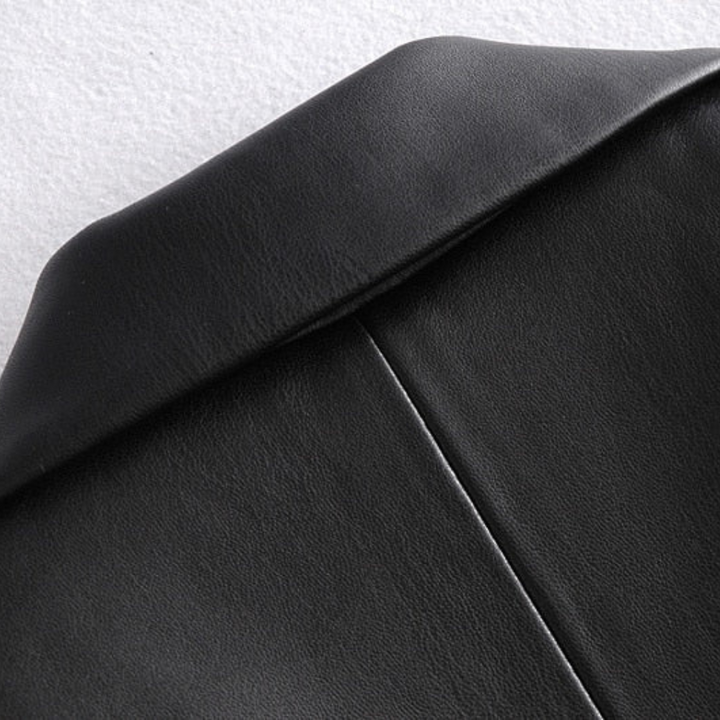 NOVA | Classic Women's Leather Blazer Coat
