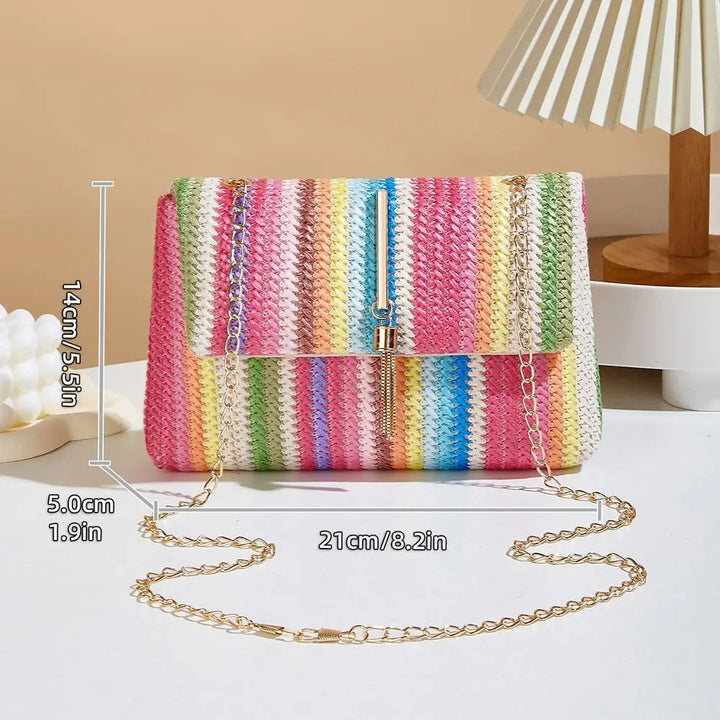 NOVA | Women's Mini Straw Bag – Lightweight & Stylish

