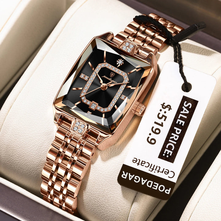 NOVA | Women's Slim Rectangular Quartz Wristwatch

