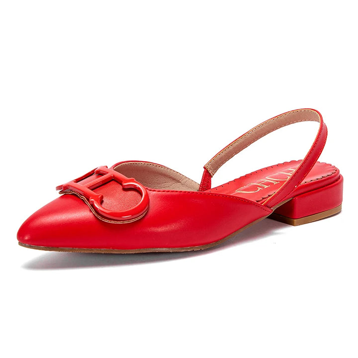 NOVA | Women’s Summer Flat Sandals – Pointed & Stylish

