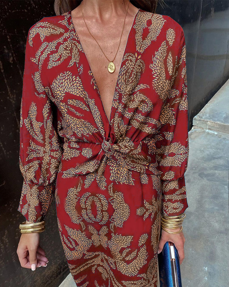 NOVA | Women's Timeless Long Sleeve Dress
