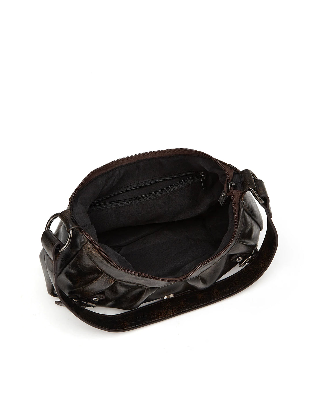 NOVA | Women's trendy PU leather shoulder purse with rivets

