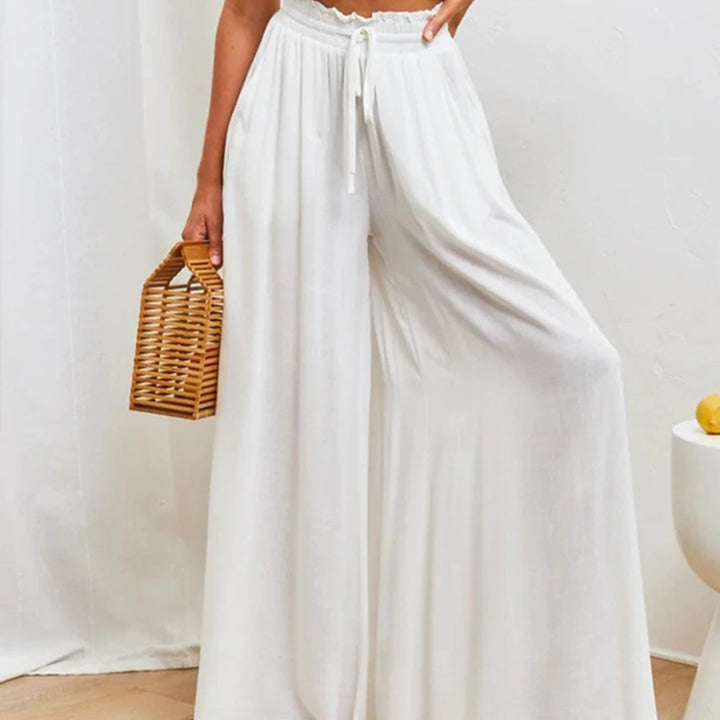 NOVA women’s summer casual wide-leg trousers

