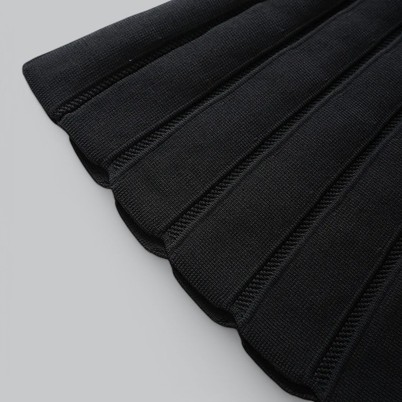 Nova | Casual & Trendy Ribbed Mini Dress
