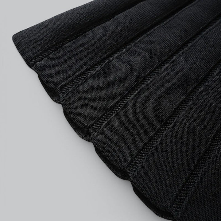 Nova | Casual & Trendy Ribbed Mini Dress
