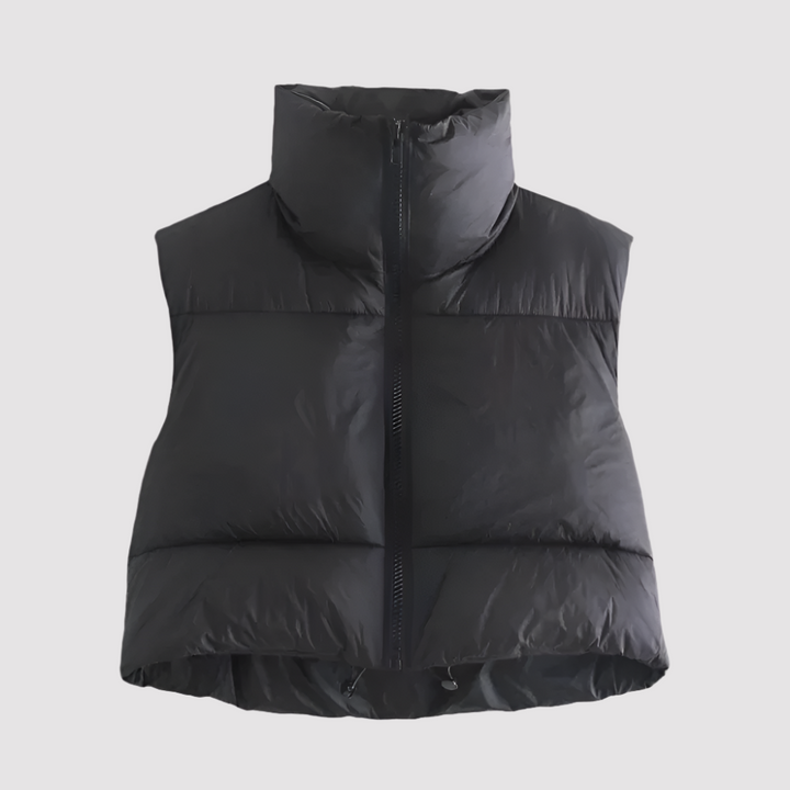 Nova | Casual Women's Cropped Puffer Vest
