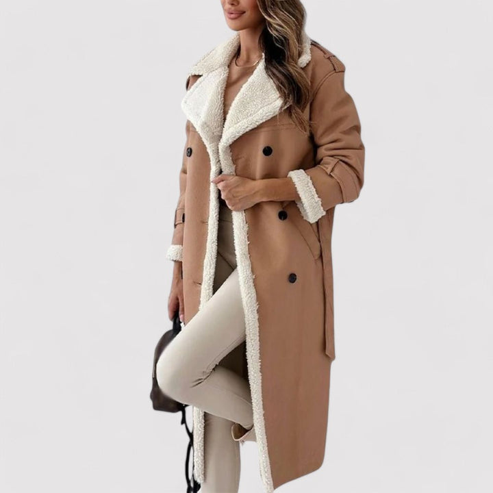 Nova | Chic Women's Long Wool Coat for Winter Style