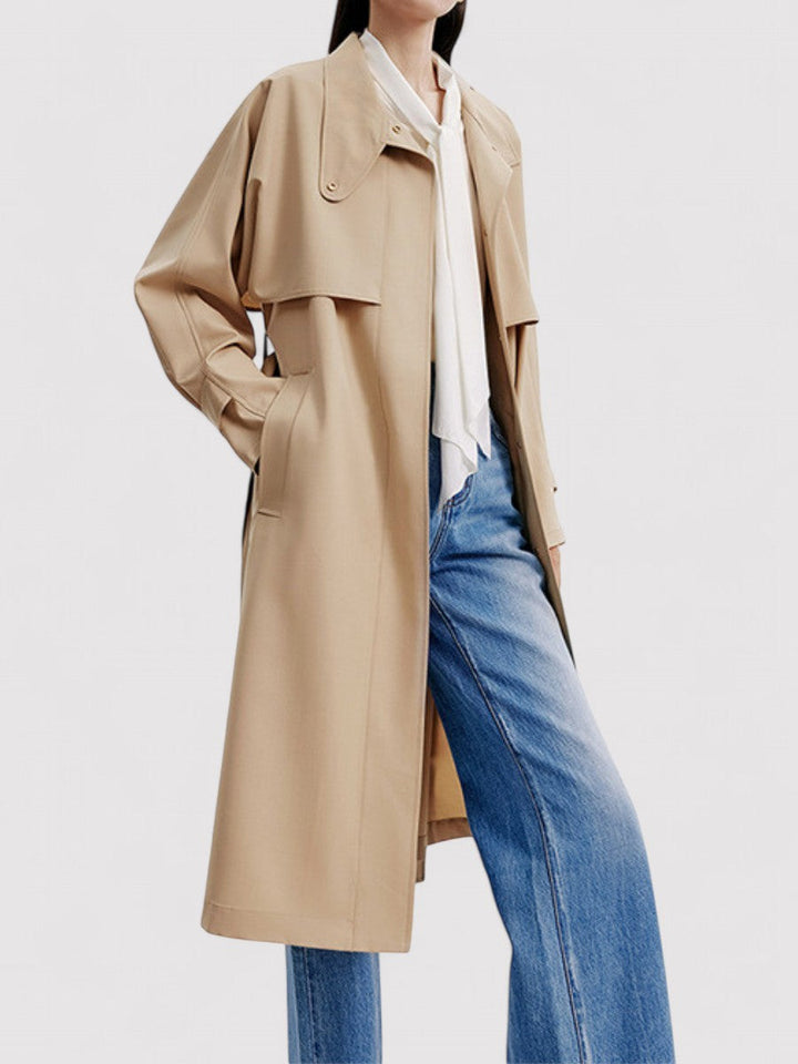 Nova | Classic Women's Luxe Trench Coat
