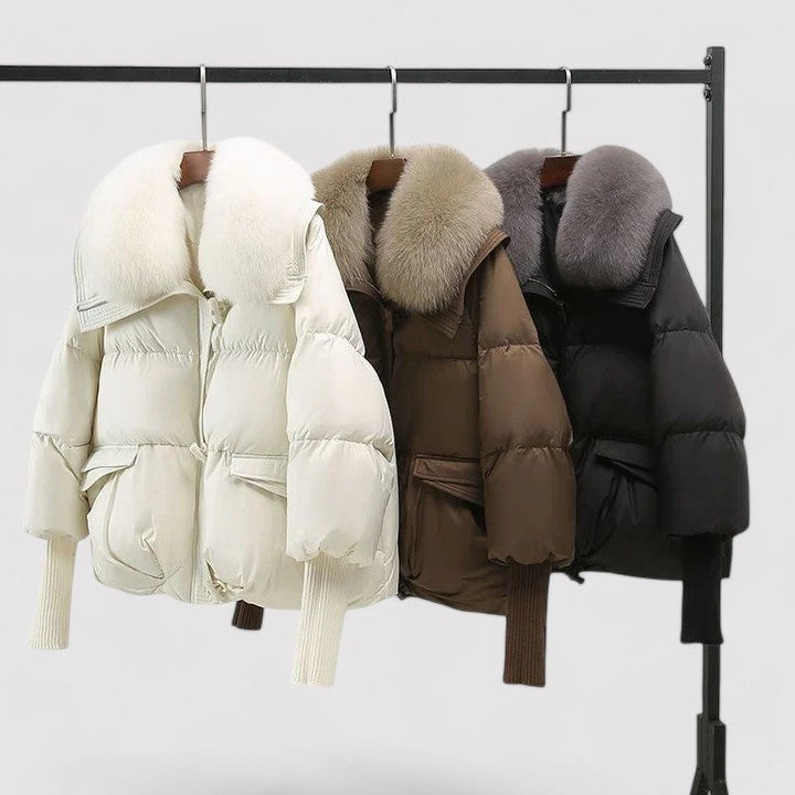 Nova | Cozy Women's Faux Fur Parka Jacket for Winter
