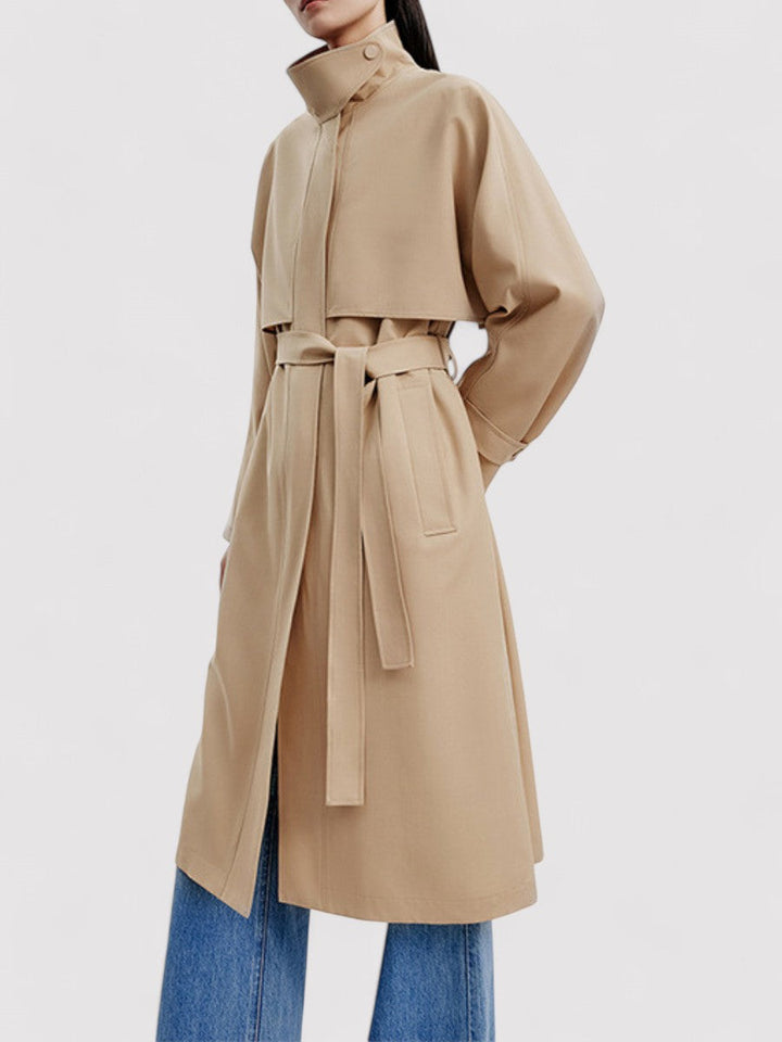 Nova | Elegant Women's Luxe Trench Coat
