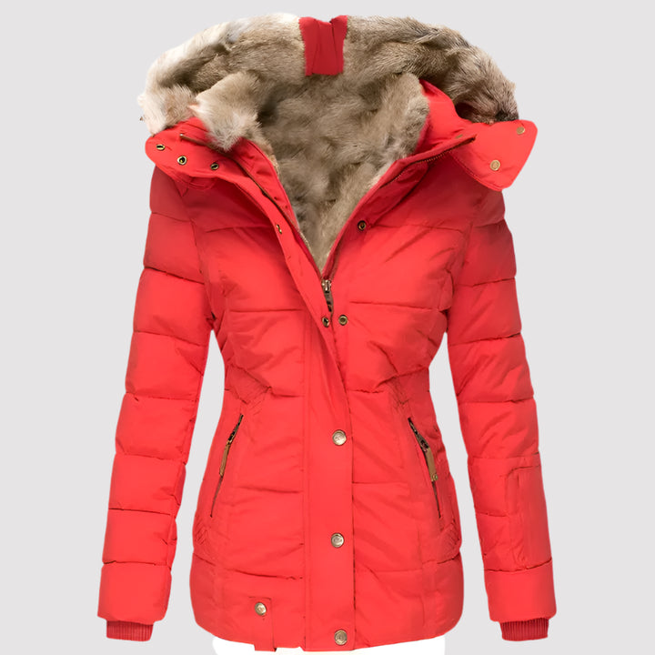 Nova | Fashionable Women's Fur-Lined Hooded Parka
