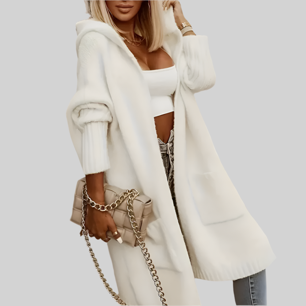 Nova | Hooded Fall-Winter Cardigan
