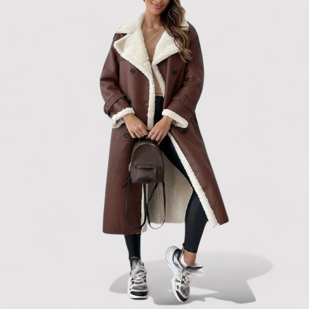 Nova | Premium Women's Long Wool Coat
