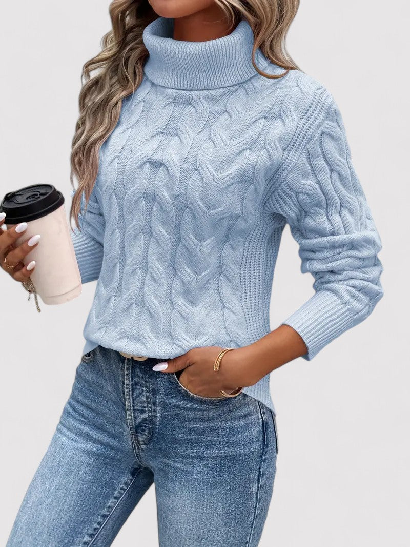 Nova | Premium Women's Turtleneck Sweater

