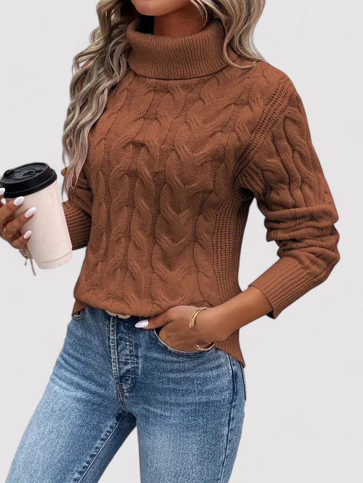 Nova | Stylish Turtleneck Sweater for women