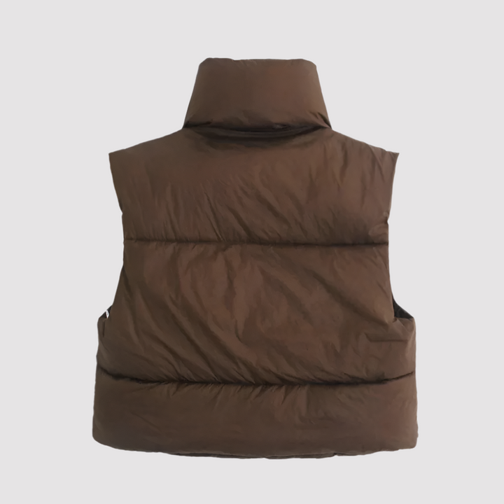 Nova | Stylish Women's Cropped Puffer Vest

