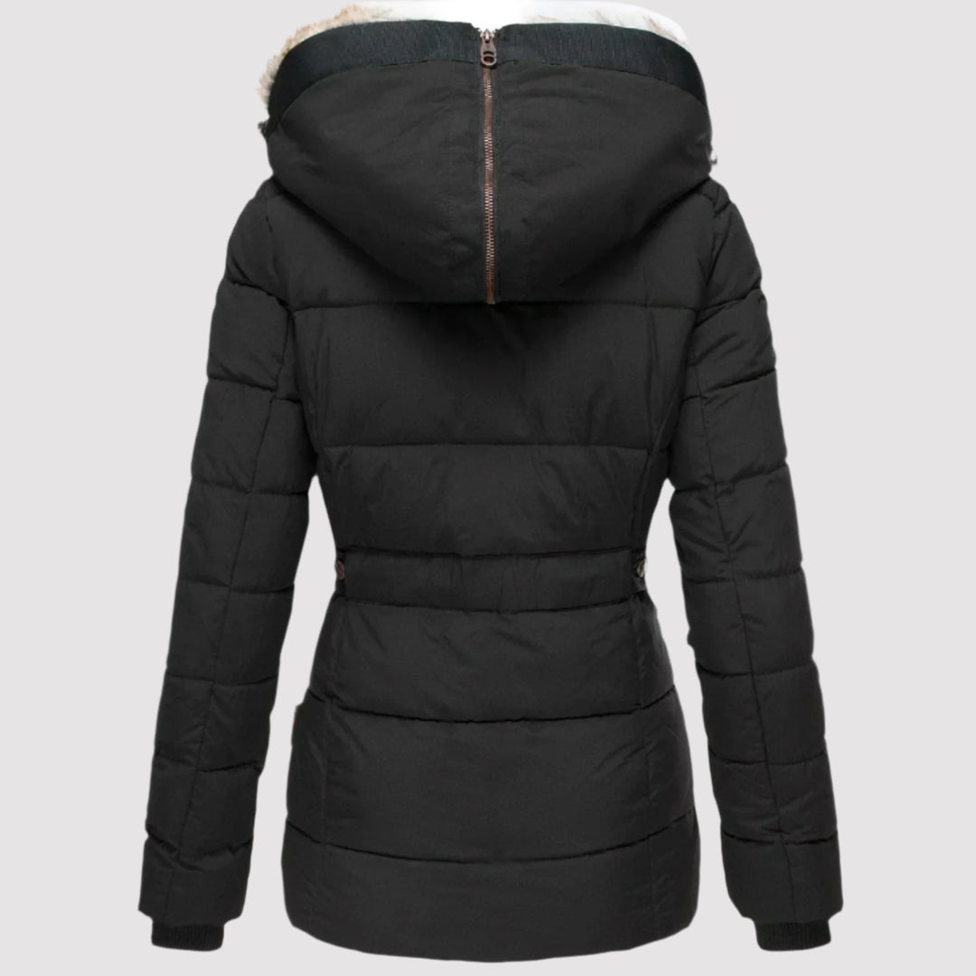 Nova | Stylish Women's Fur-Lined Hooded Parka
