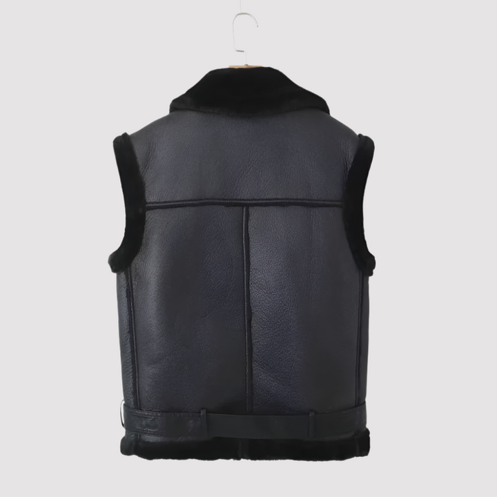 Nova | Stylish Women's Shearling Vest
