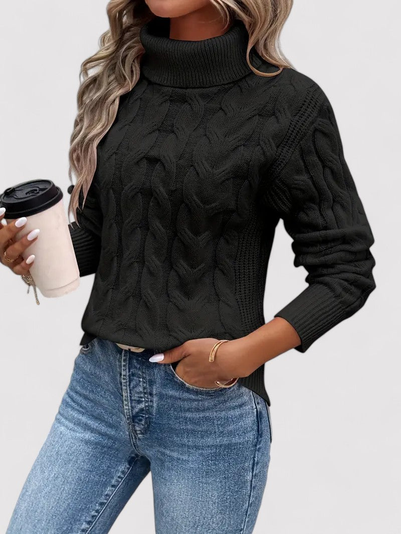 Nova | Stylish Women's Turtleneck Sweater 
