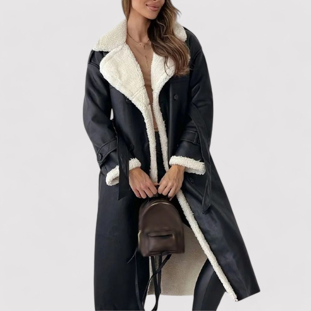 Nova | Timeless Women's Long Wool Coat
