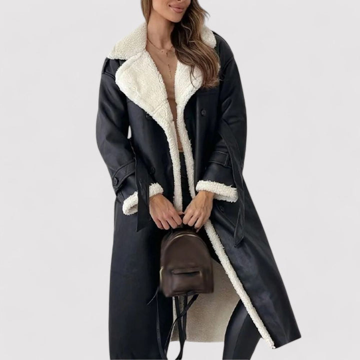 Nova | Timeless Women's Long Wool Coat

