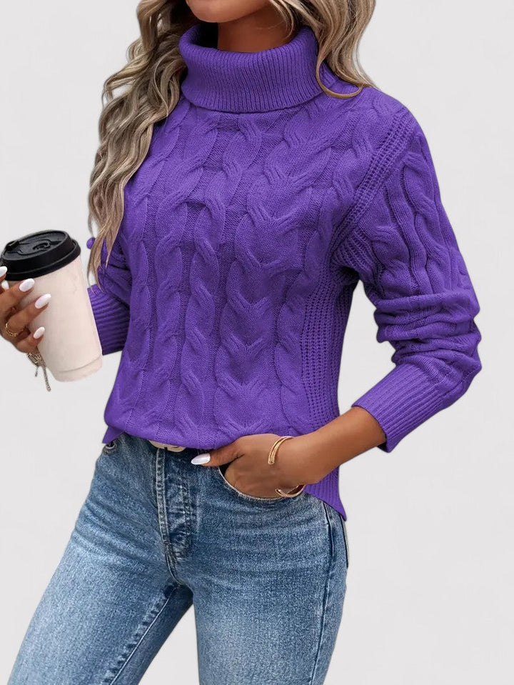 Nova | Timeless Women's Turtleneck Sweater for Everyday Wear
