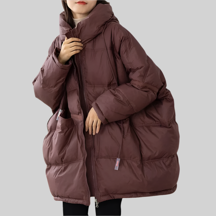 Nova Trend | Stylish Women's Oversized Puffer Jacket
