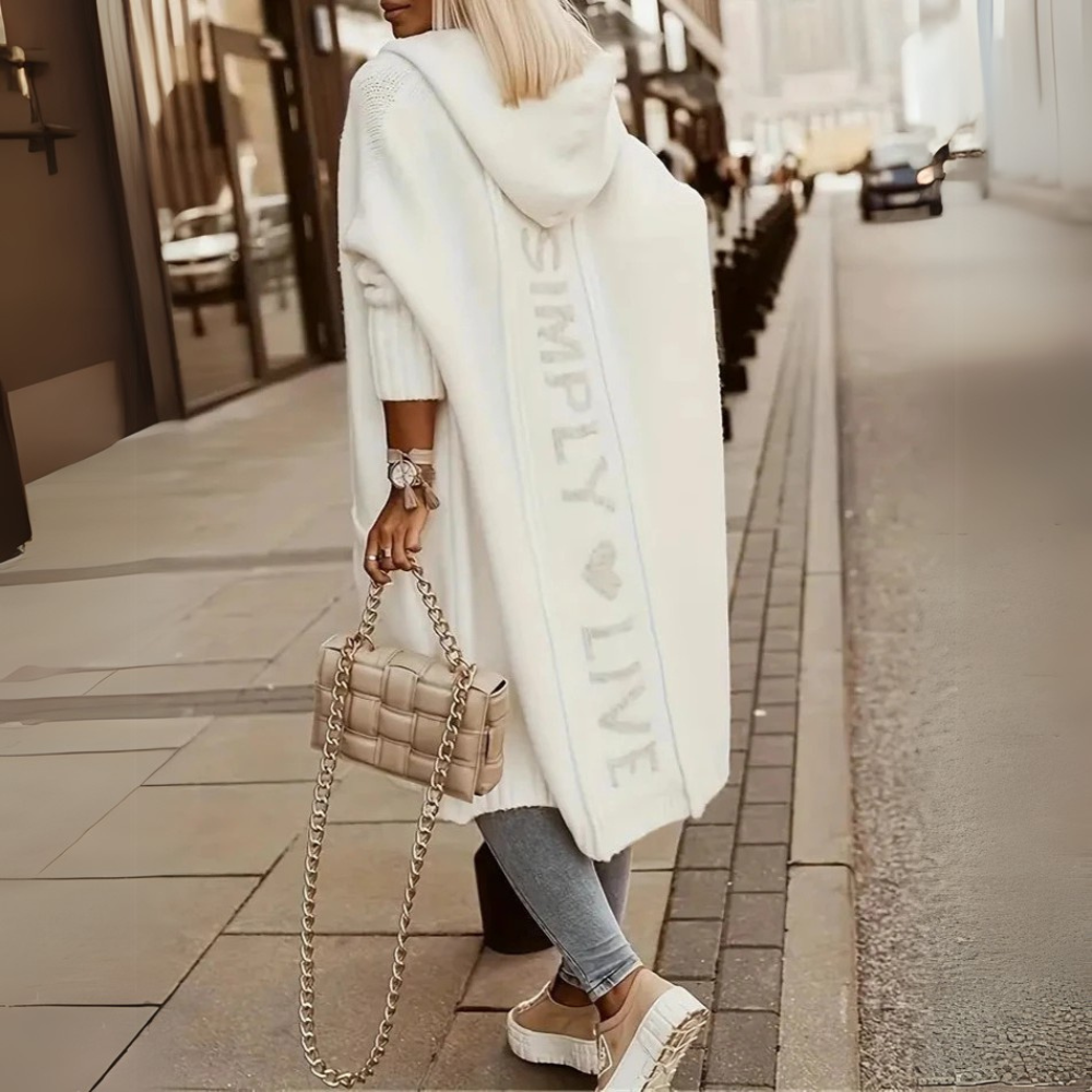 Nova | Trendy Women's Hooded Cardigan for Cold Weather
