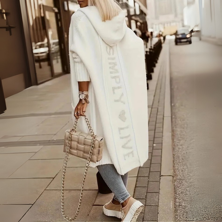 Nova | Trendy Women's Hooded Cardigan for Cold Weather
